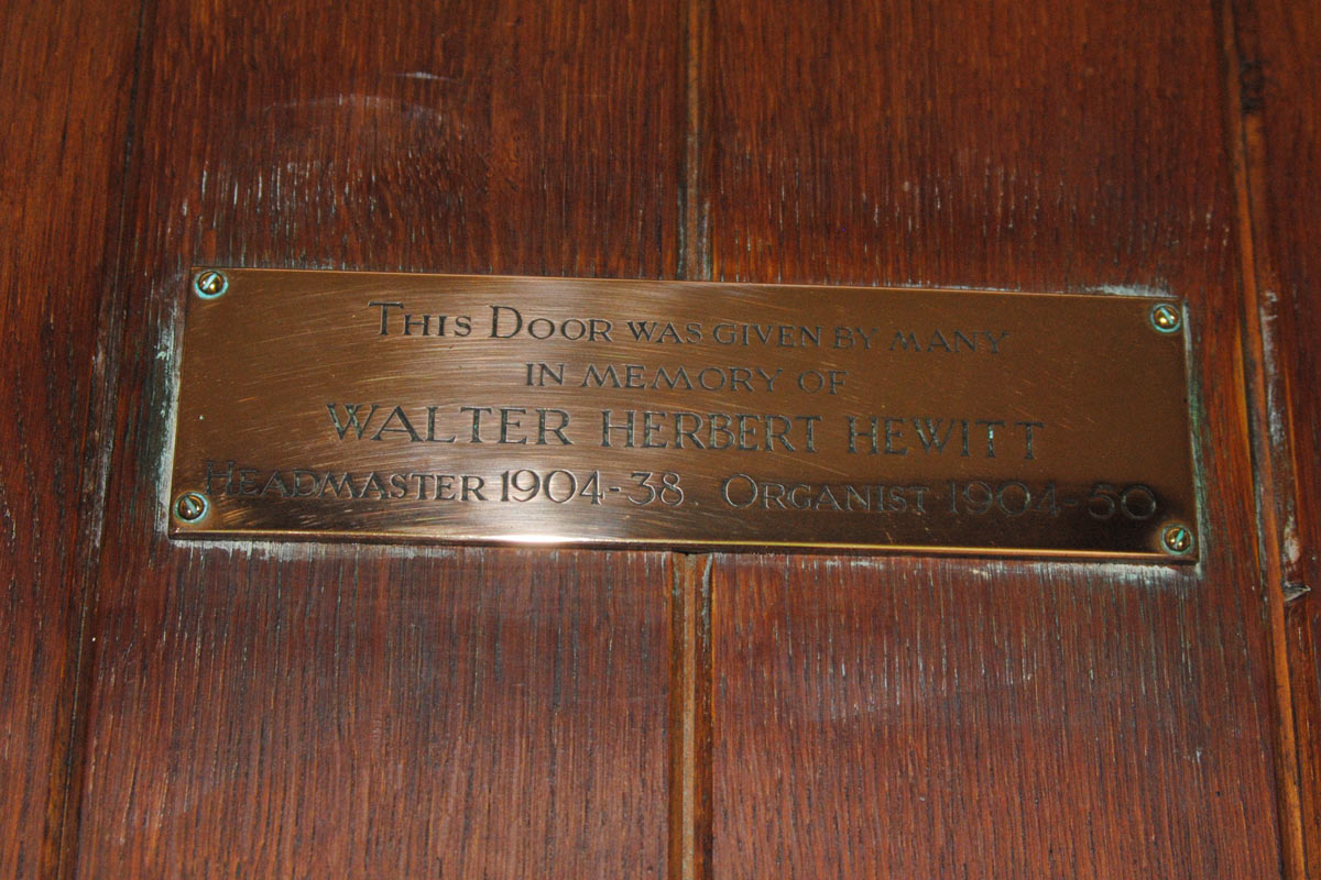 door plate